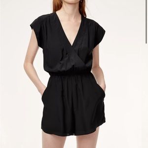Babaton silk romper